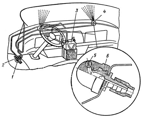 Омыватель ветрового стекла