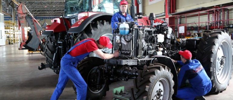 Ремонт тракторов МТЗ
