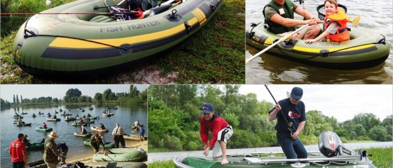 Какую надувную лодку выбрать для рыбалки