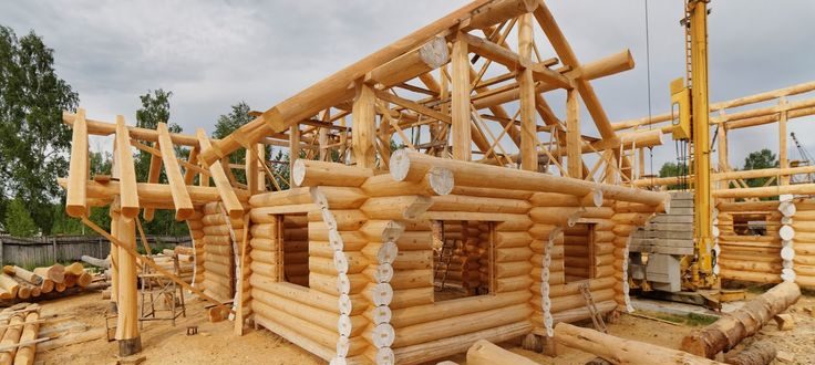 Дома из дерева - идеальная среда проживания