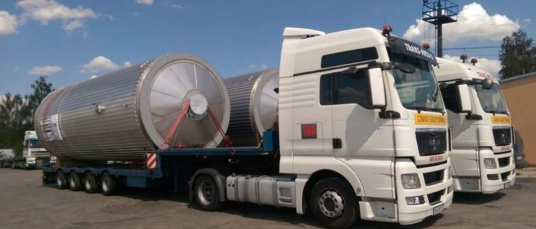 Перевозка промышленных ёмкостей и нестандартных грузов