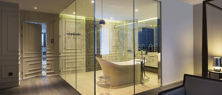 Перегородки из стекла. Универсальный способ преобразить интерьер и не только