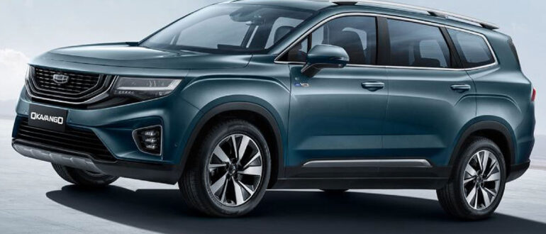 Семиместный Geely Okavango в России: обзор, размеры и цены
