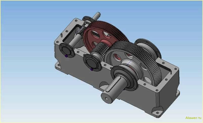 Принципы работы и конструкции цилиндрических редукторов